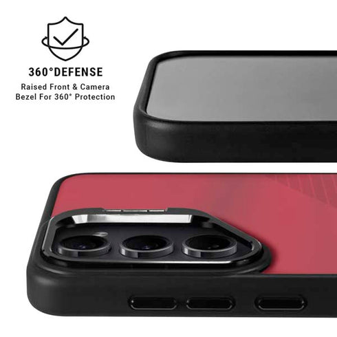 Poland Soccer Flag Galaxy S25 Kickstand Case